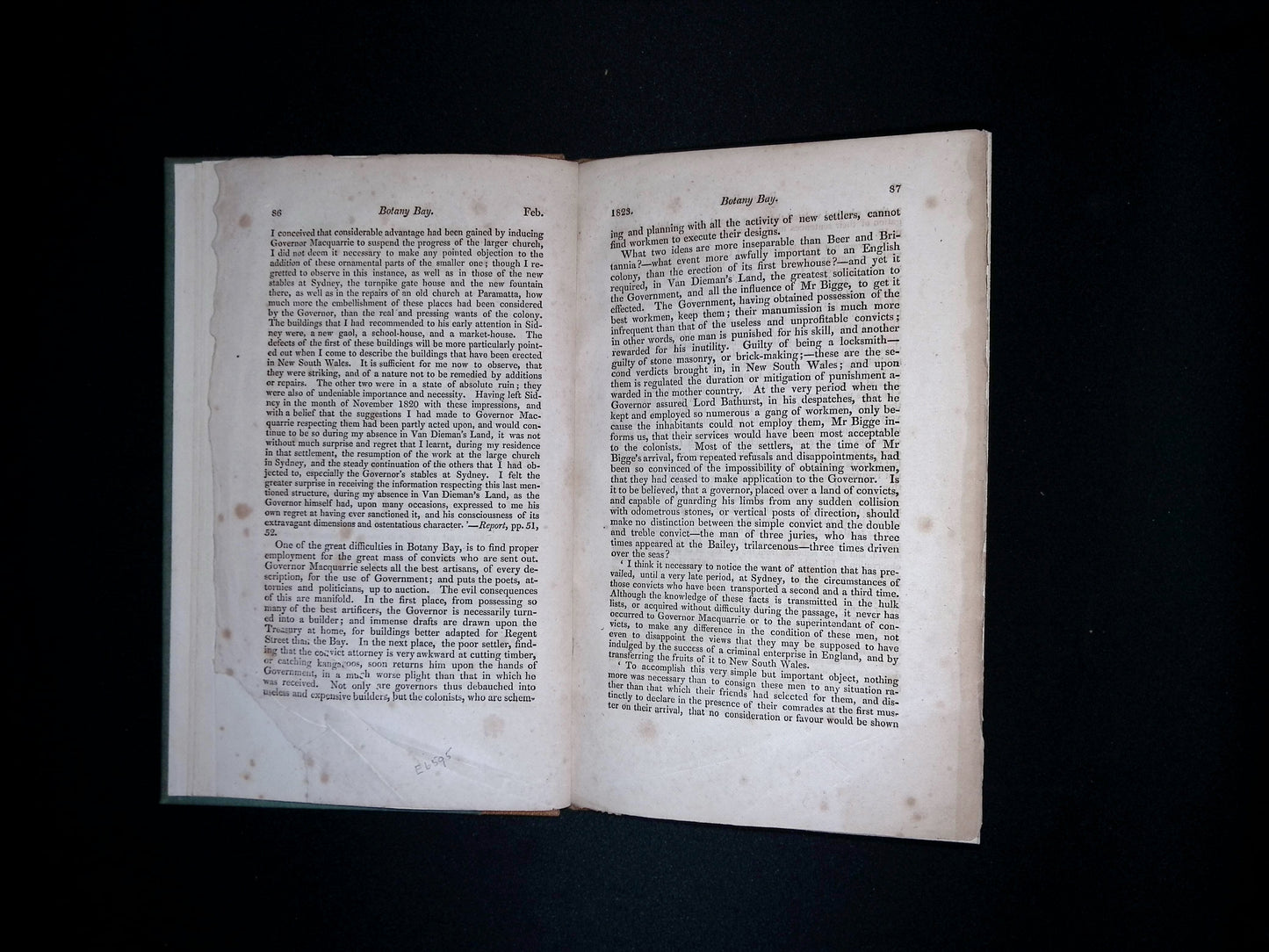Letter to Earl Bathurst, by the Honourable H. Grey Bennet, M.P.