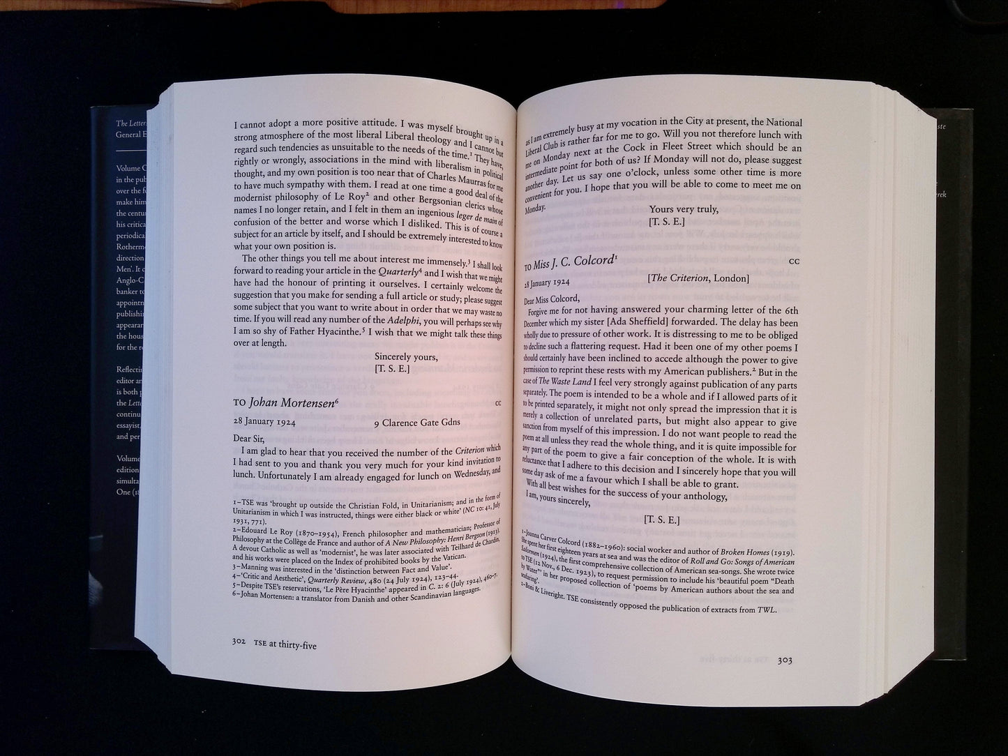 The Letters of T.S. Eliot Volume 1: 1898-1922 Revised Edition & Volume 2: 1923-1925