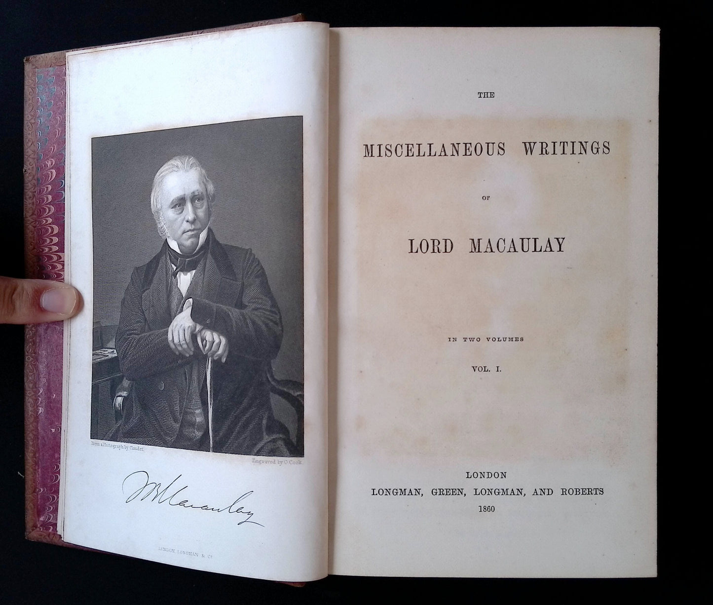 The Miscellaneous Writings of Lord Macaulay in Two Volumes