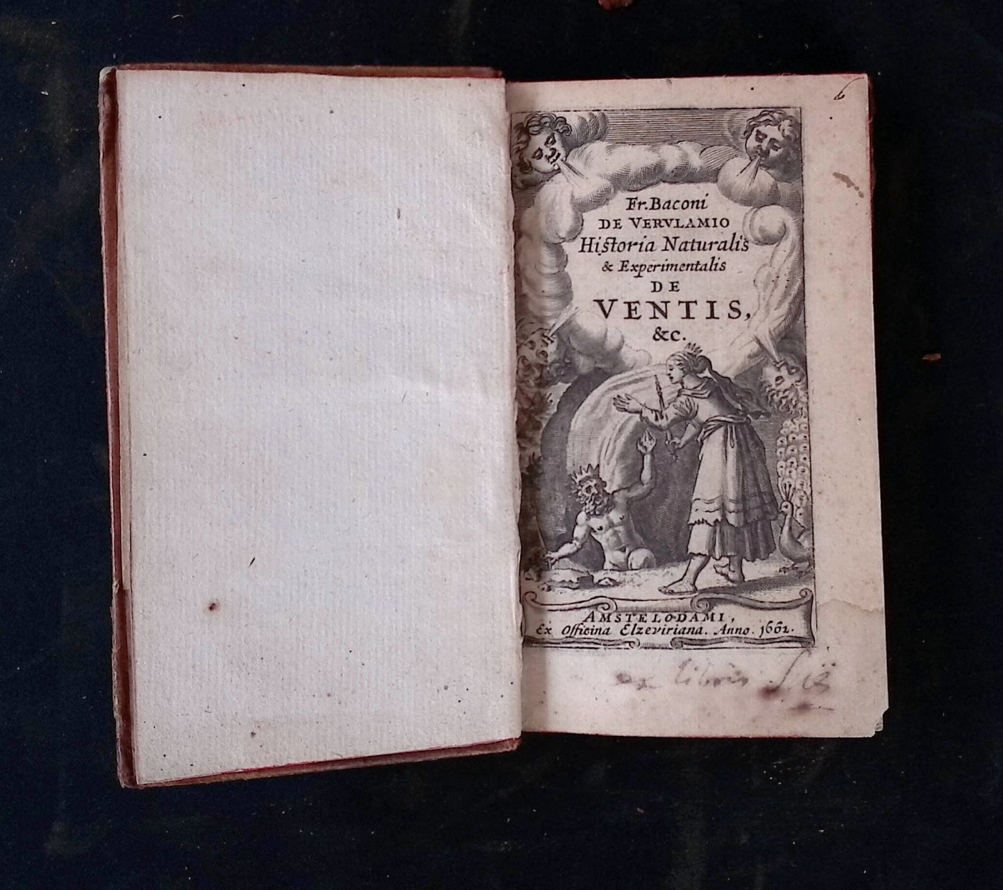 Fr Baconi De Verulamio Historia Naturalis Experimentalis De Ventis