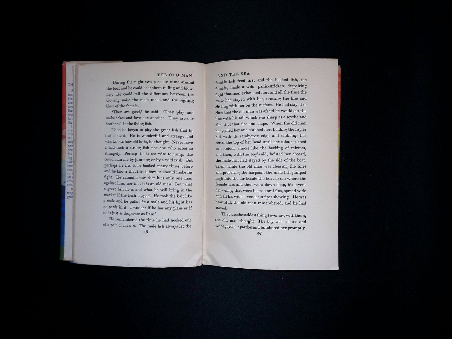 The Old Man & the Sea (First Edition)
