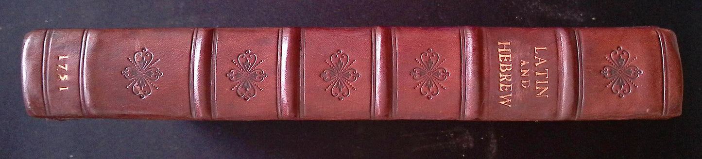 Two Works on the Latin & Hebrew Language