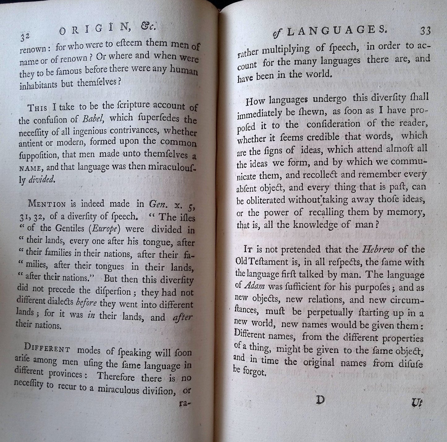 Two Works on the Latin & Hebrew Language