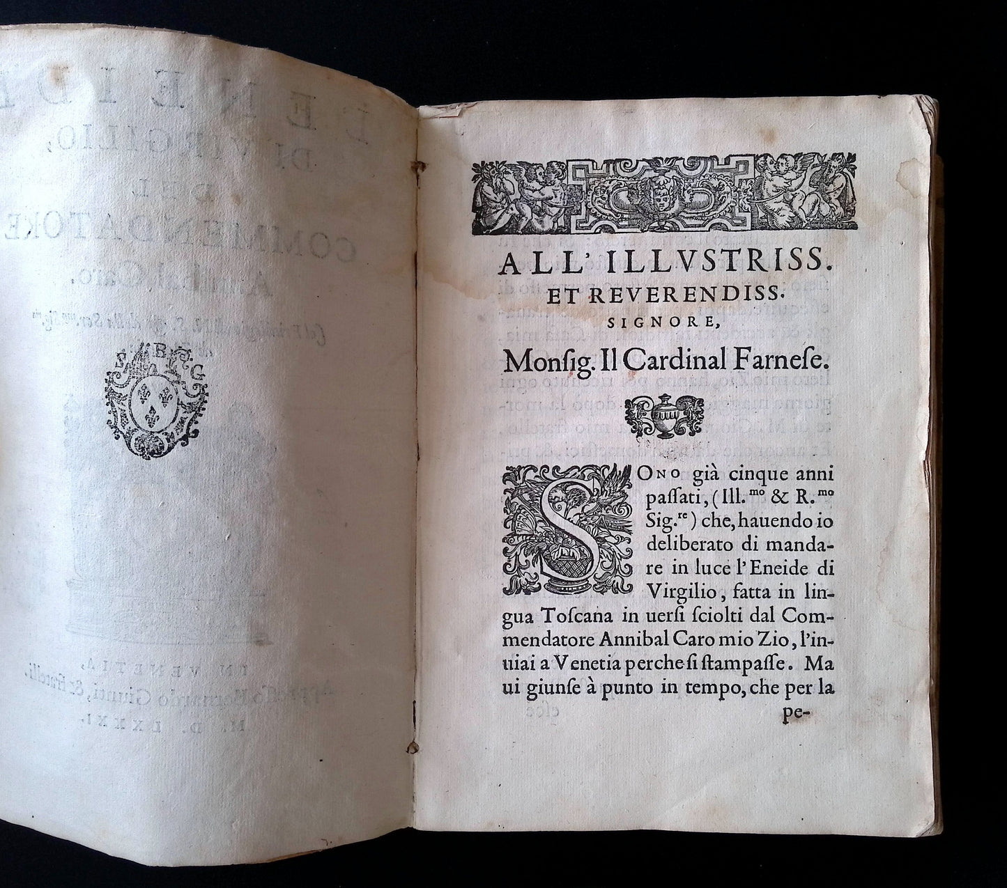 L'Eneide Di Virgilio del Commendatore Annibal Caro