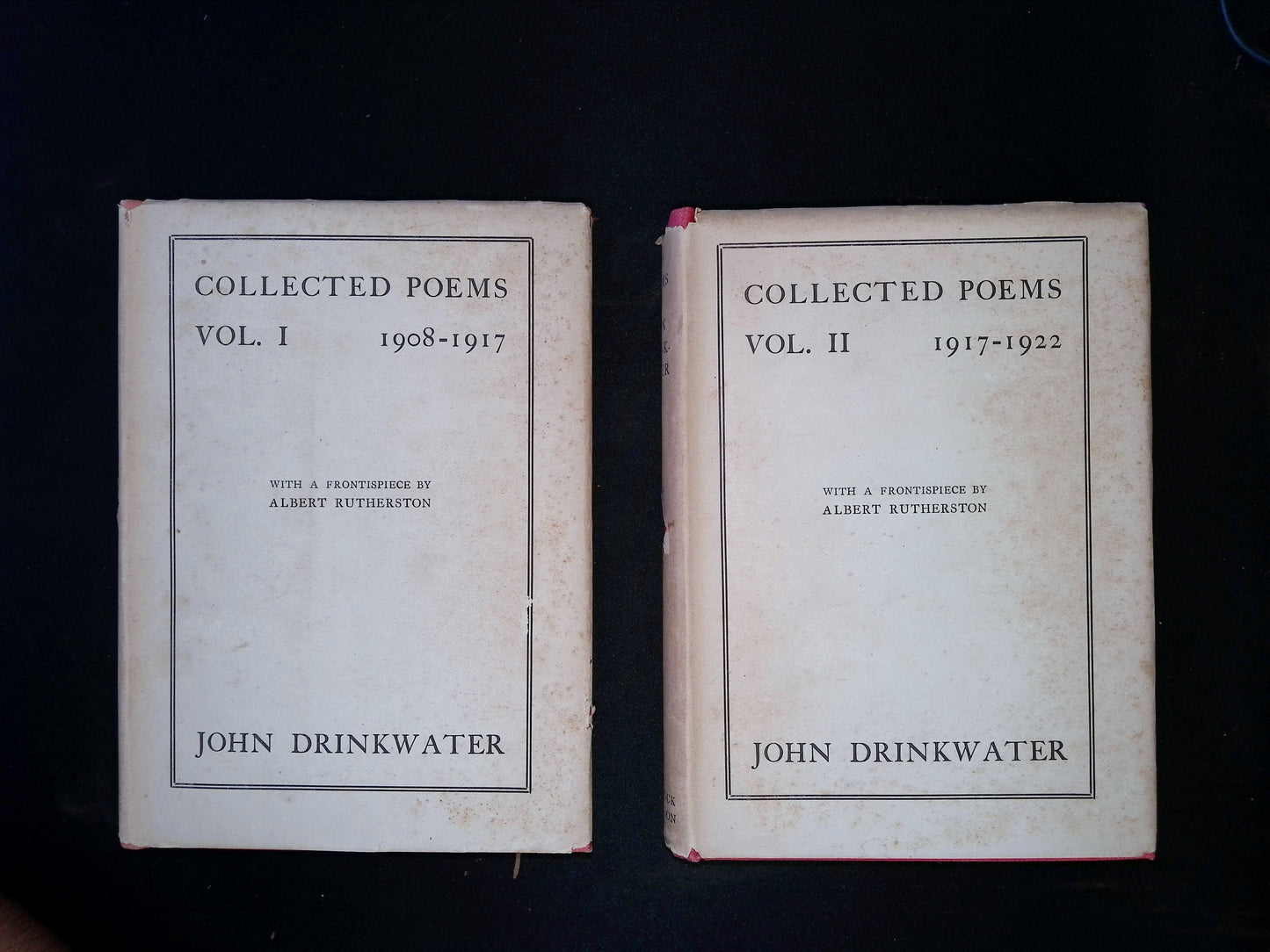 The Collected Poems of John Drinkwater, 1908-1937, Three Volumes, First Edition
