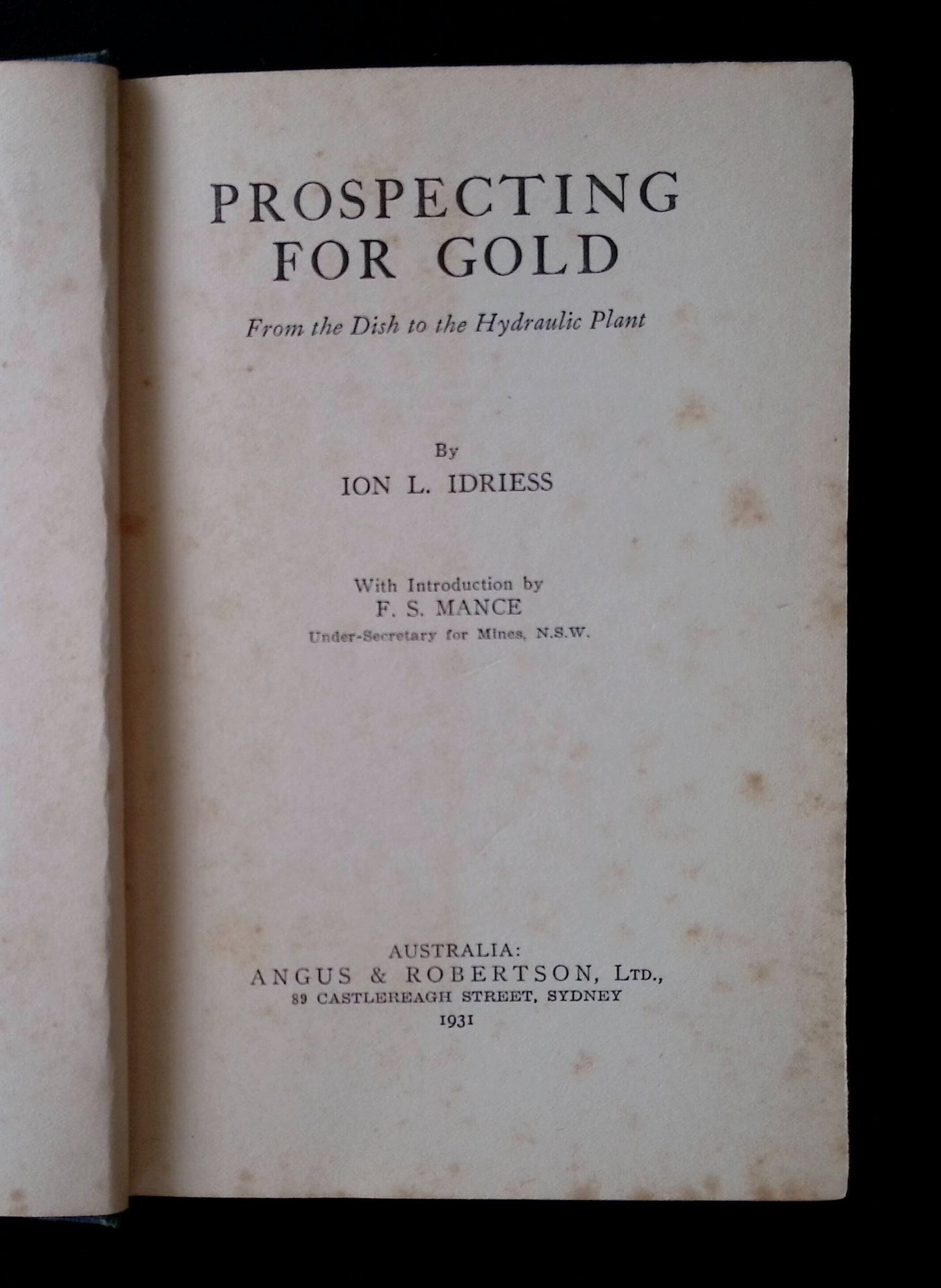 Prospecting for Gold