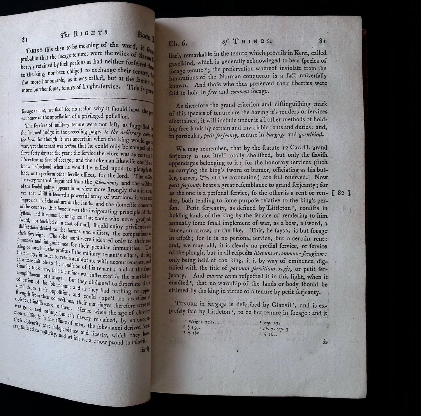 Commentaries on the Laws of England in Four Books (3 VOLUMES ONLY)