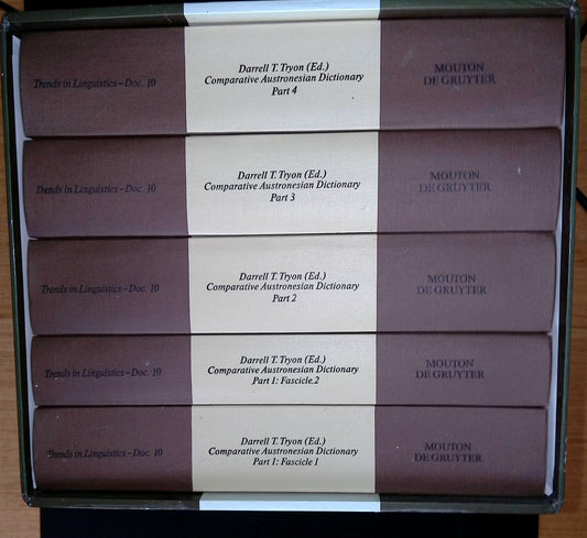 Comparative Austronesian Dictionary: An Introduction to Austronesian Studies 10 (Trends in Linguistics - Doc. 10; Four Parts in Five Volumes)