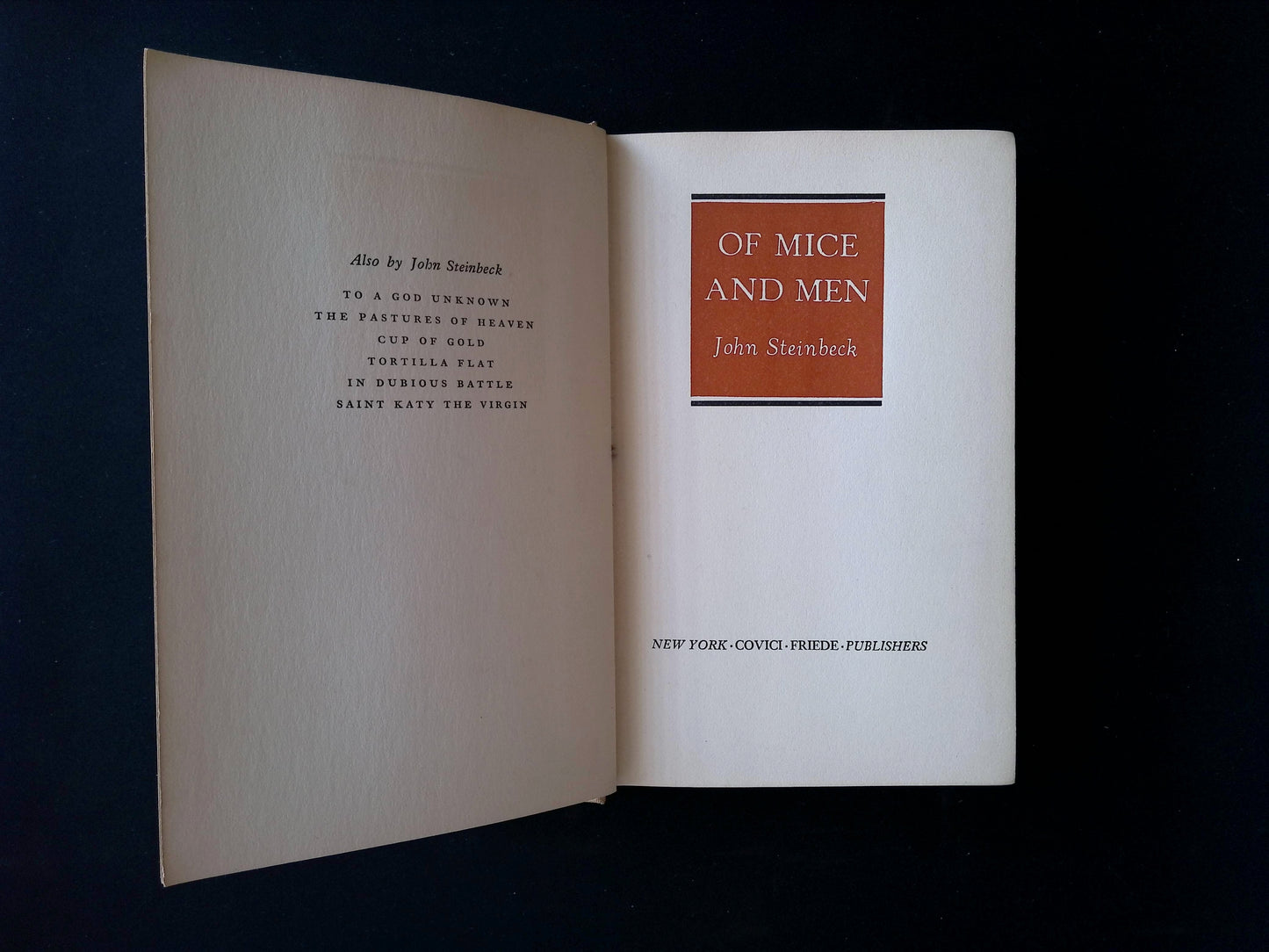 Of Mice and Men