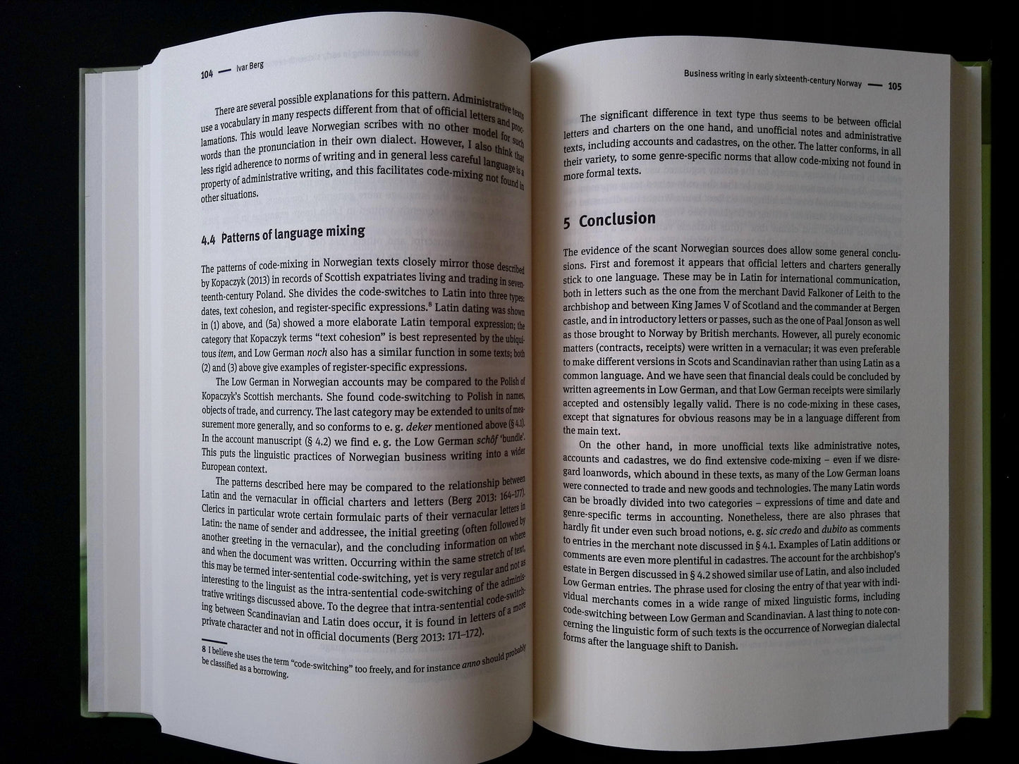 Merchants of Innovation: The Languages of Traders