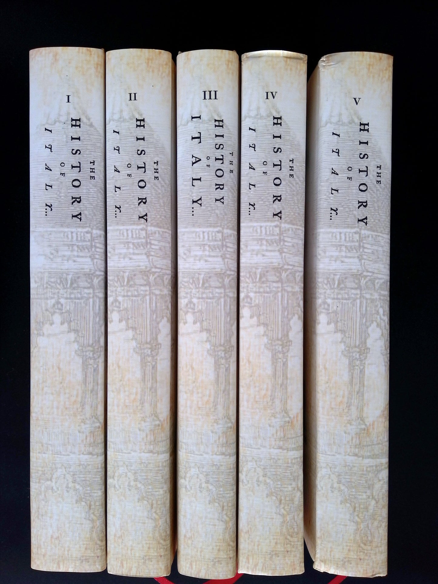 The History of Italy, From The Year 1490, To 1532. Written In Italian By Francesco Guicciardini, A Nobleman Of Florence. In Twenty Books. Translated Into English By The Chevalier Austin Parke Goddard, etc..  (10 volume set)