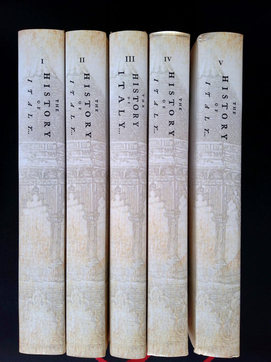 The History of Italy, From The Year 1490, To 1532. Written In Italian By Francesco Guicciardini, A Nobleman Of Florence. In Twenty Books. Translated Into English By The Chevalier Austin Parke Goddard, etc..  (10 volume set)