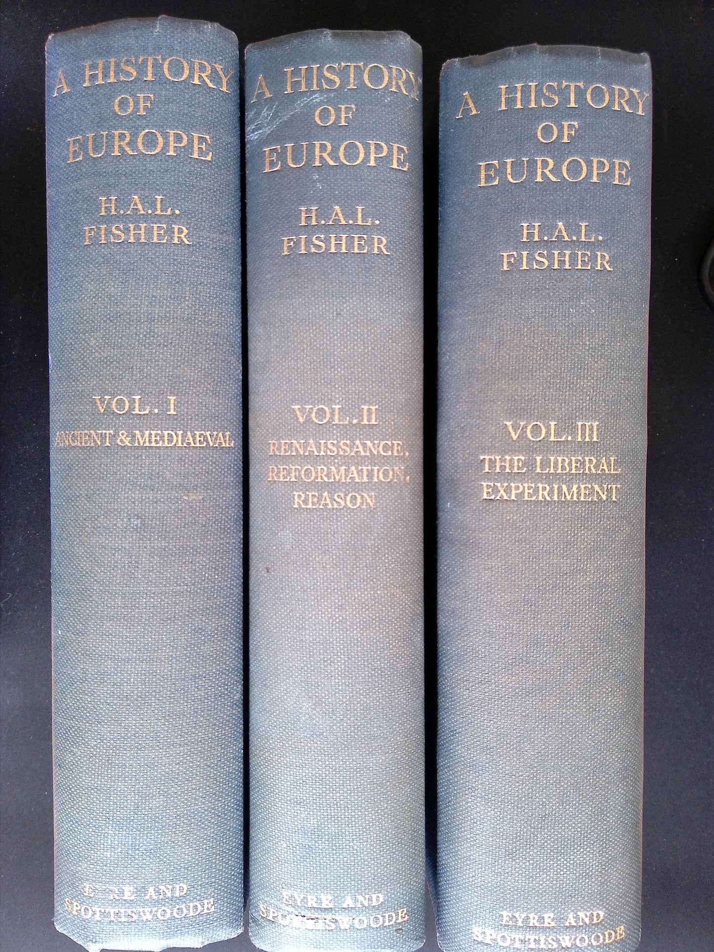 A History of Europe (3 Volumes)