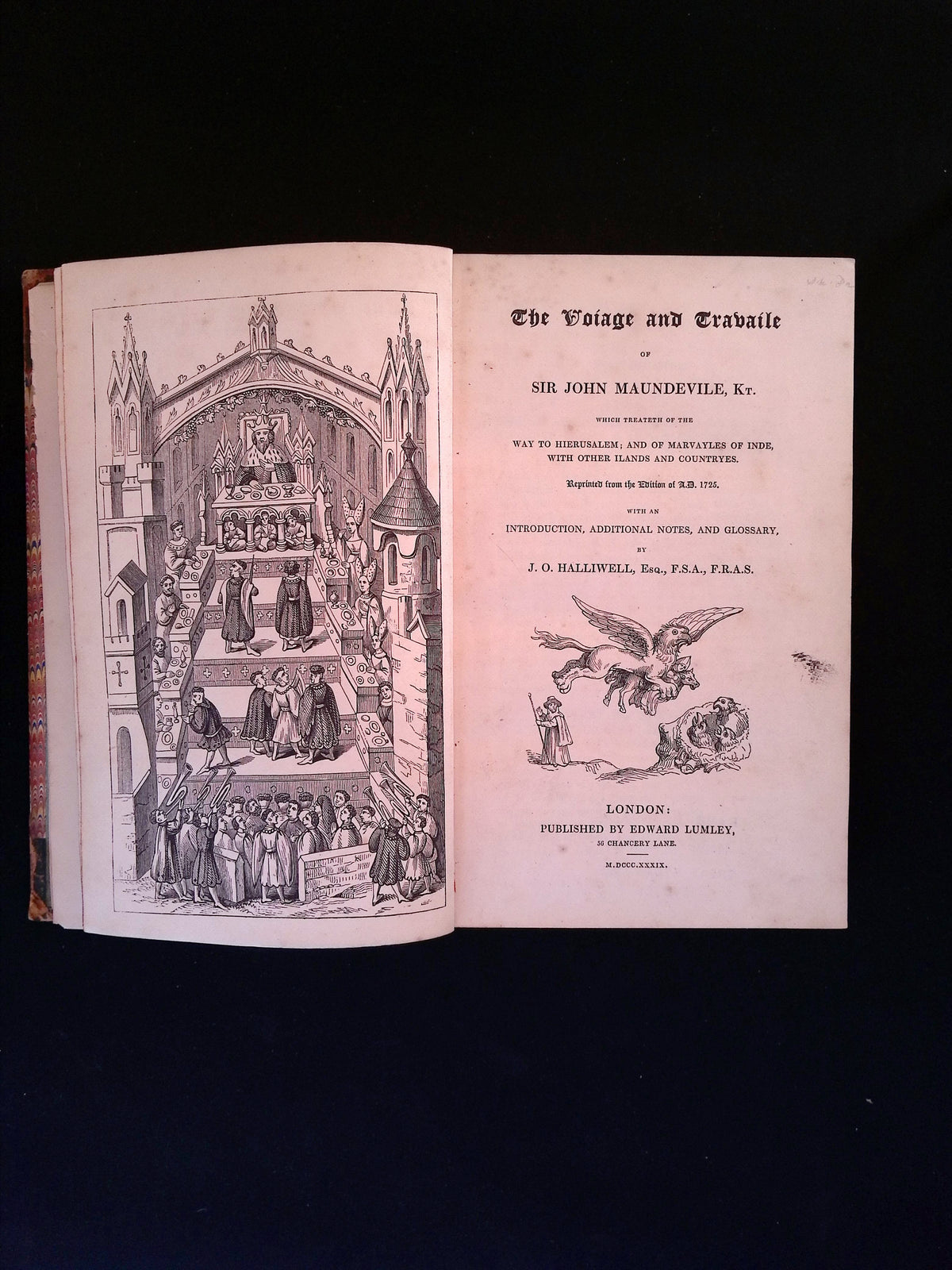 The Voiage and Travaile of Sir John Maundevile