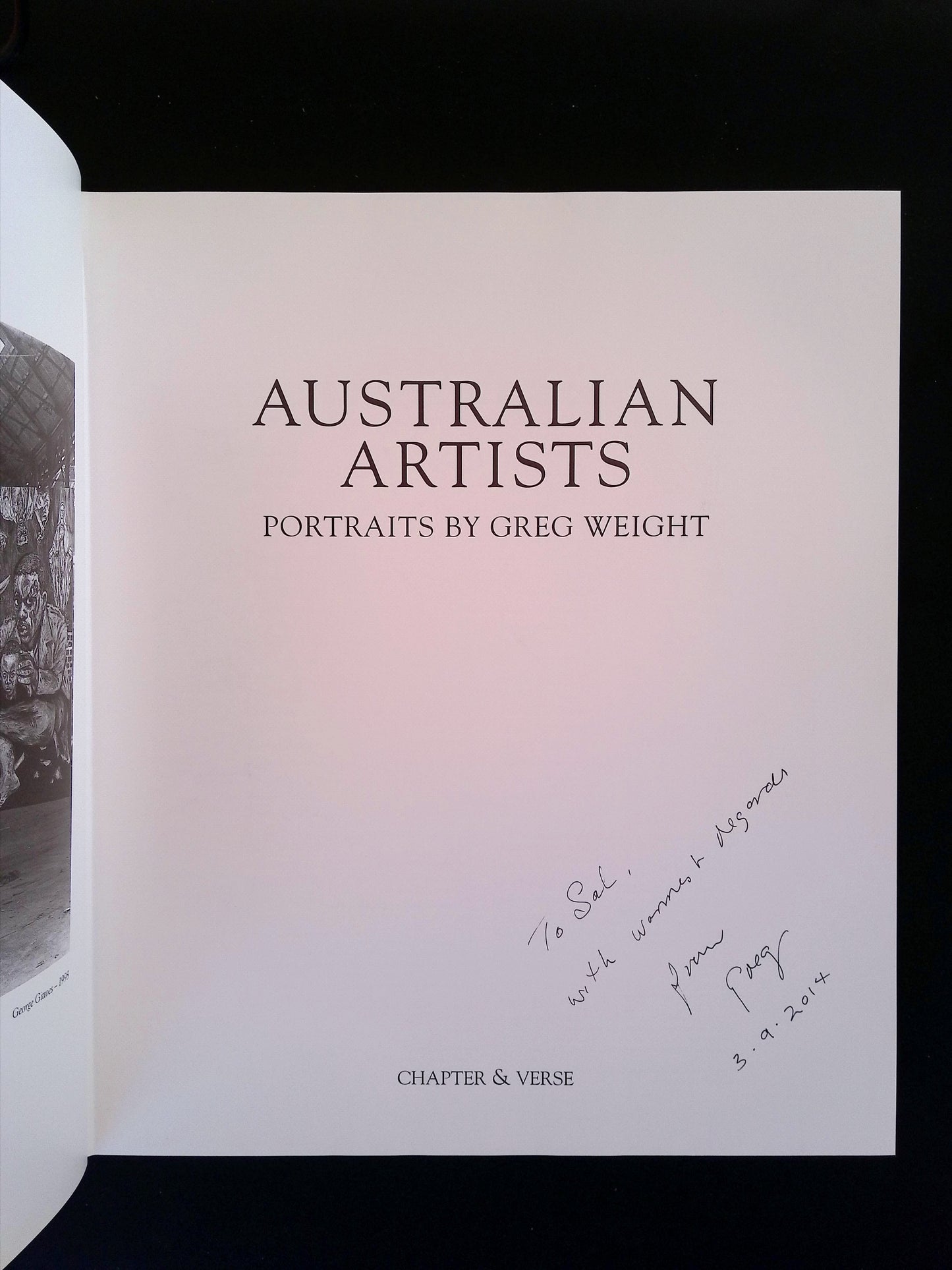 Australian Artists: Portraits