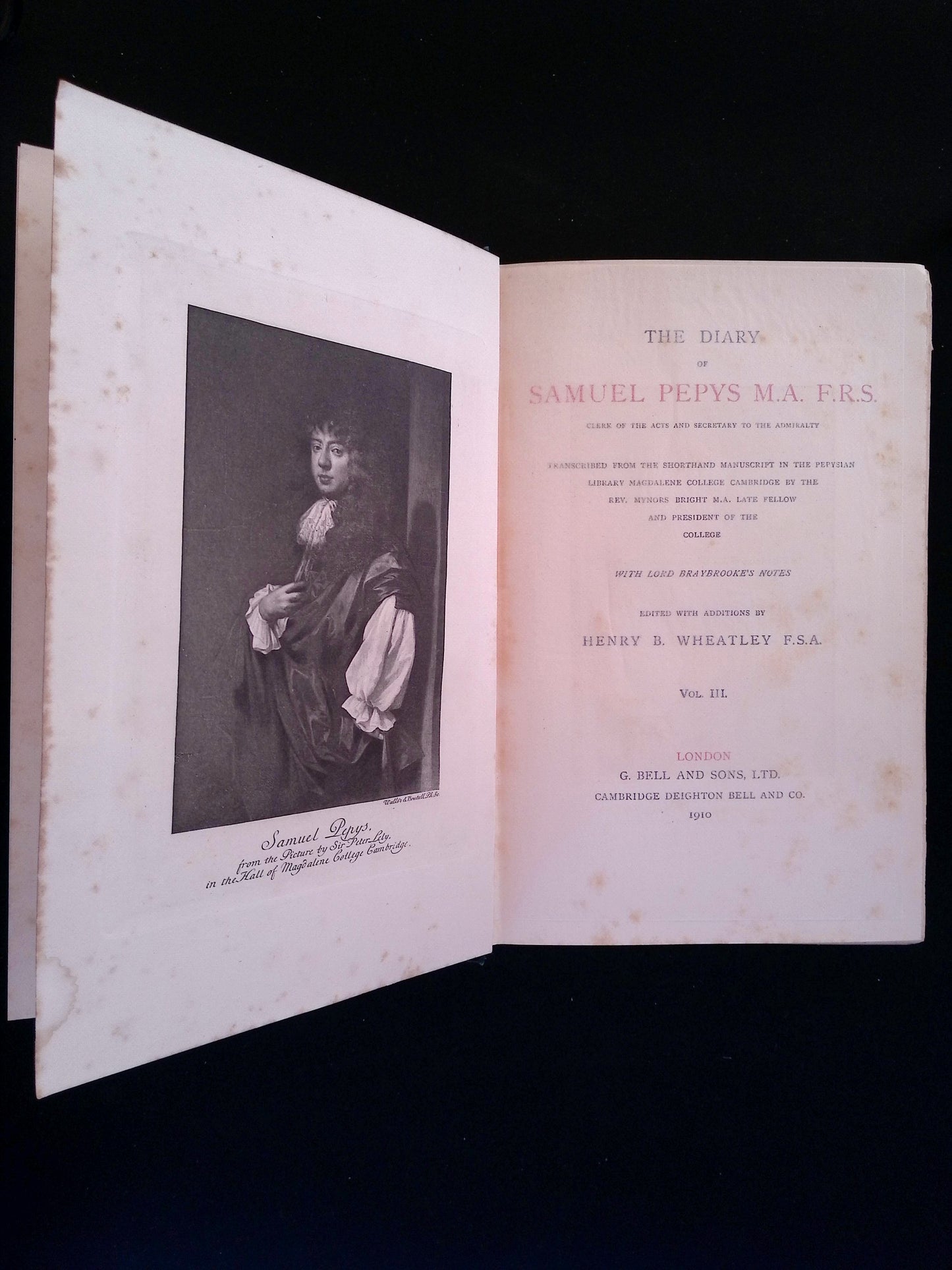 The Diary of Samuel Pepys (Complete in Ten Volumes including Pepysiana & Index)