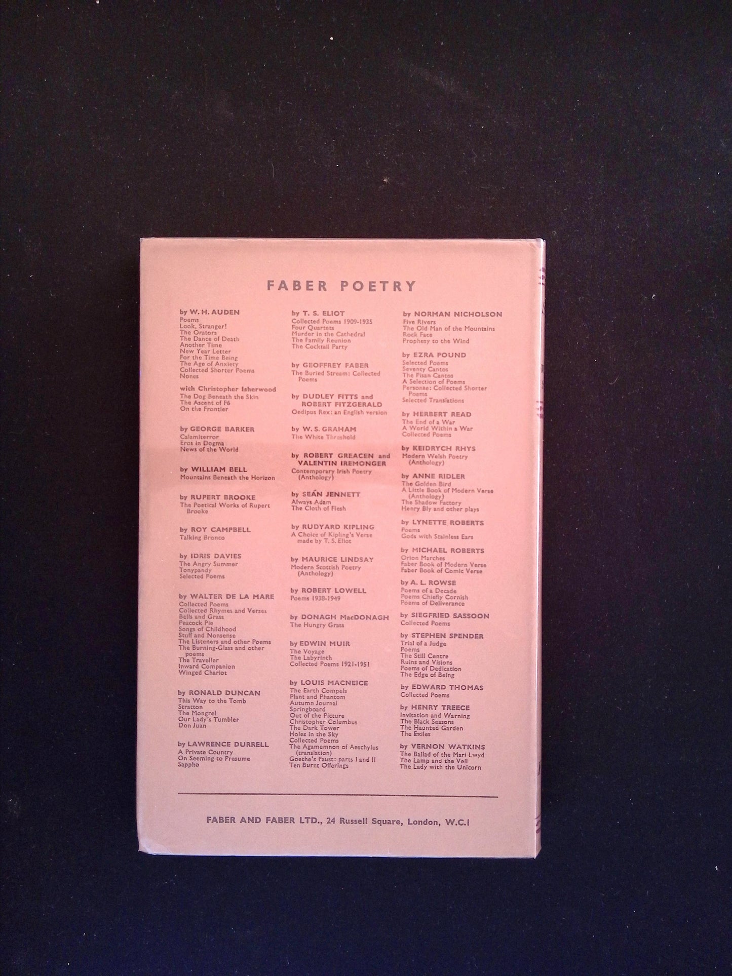 Selected Poems