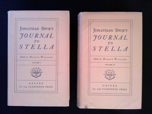 Johnathan Swift: Journal to Stella Volume I and II
