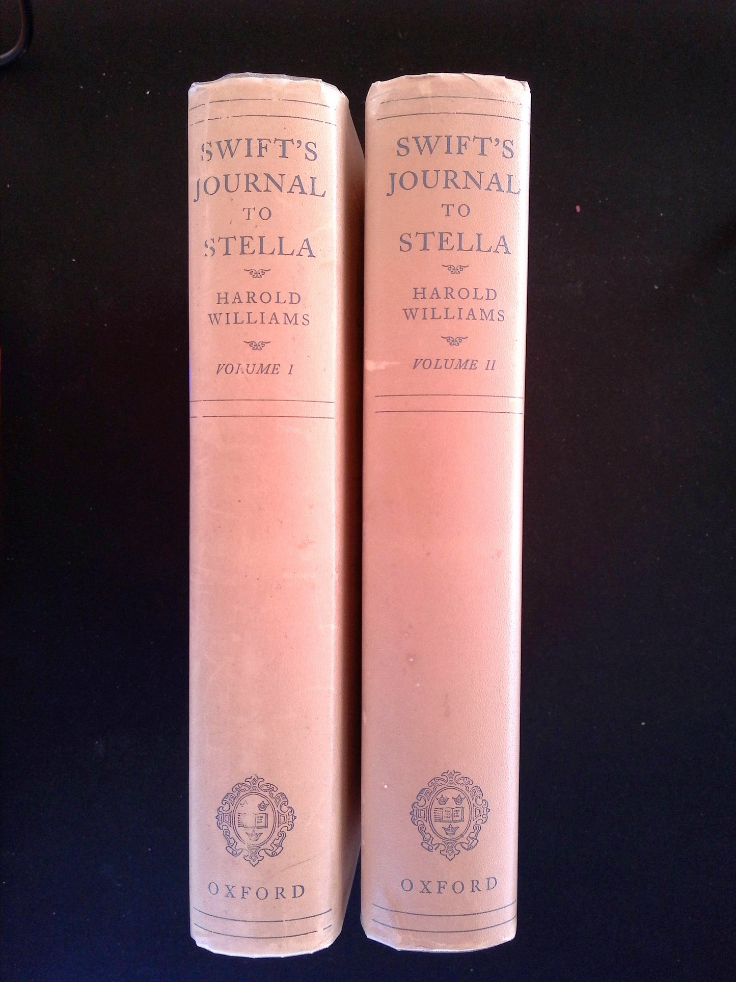 Johnathan Swift: Journal to Stella Volume I and II