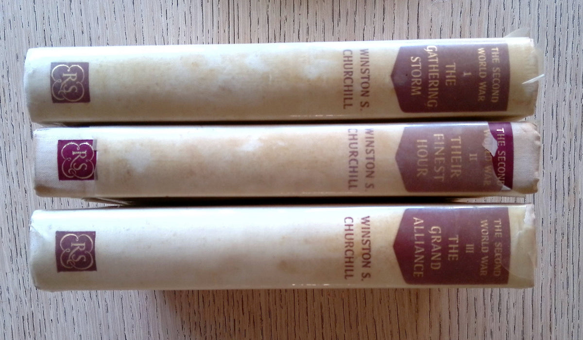 The Second World War: The Gathering Storm, Their Finest Hour, The Grand Alliance (3 of 6 volumes)