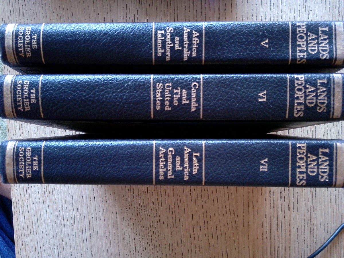 Lands & Peoples: The World in Color / Colour (Volumes I - VII)