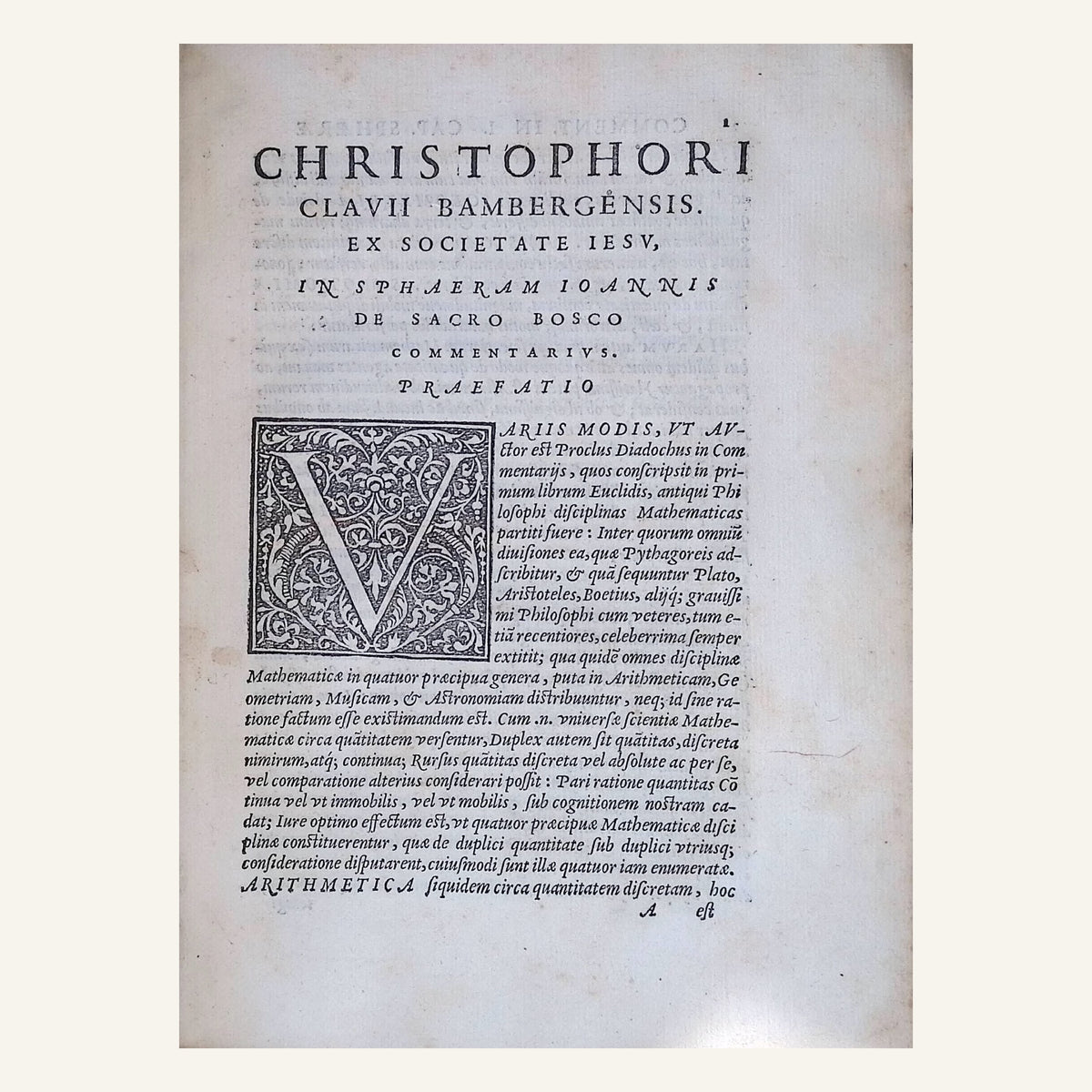 In Sphaeram Ioannis De Sacro Bosco Commentarius