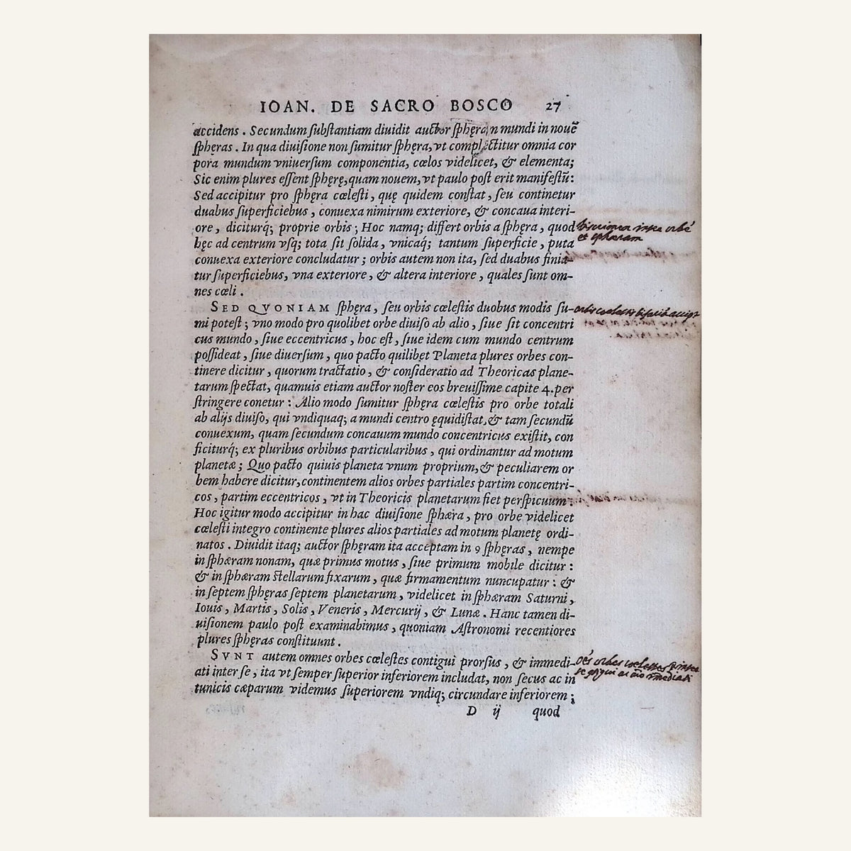 In Sphaeram Ioannis De Sacro Bosco Commentarius